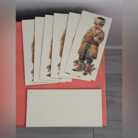 Christmas Cards Vintage Inspired Dutch Boy in Traditional Costume (6) Italy - Picture 4 of 11